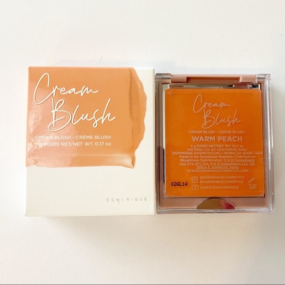 Dominique Cosmetics Silk Tone Cream Blush in Warm Peach - Picture 4 of 5